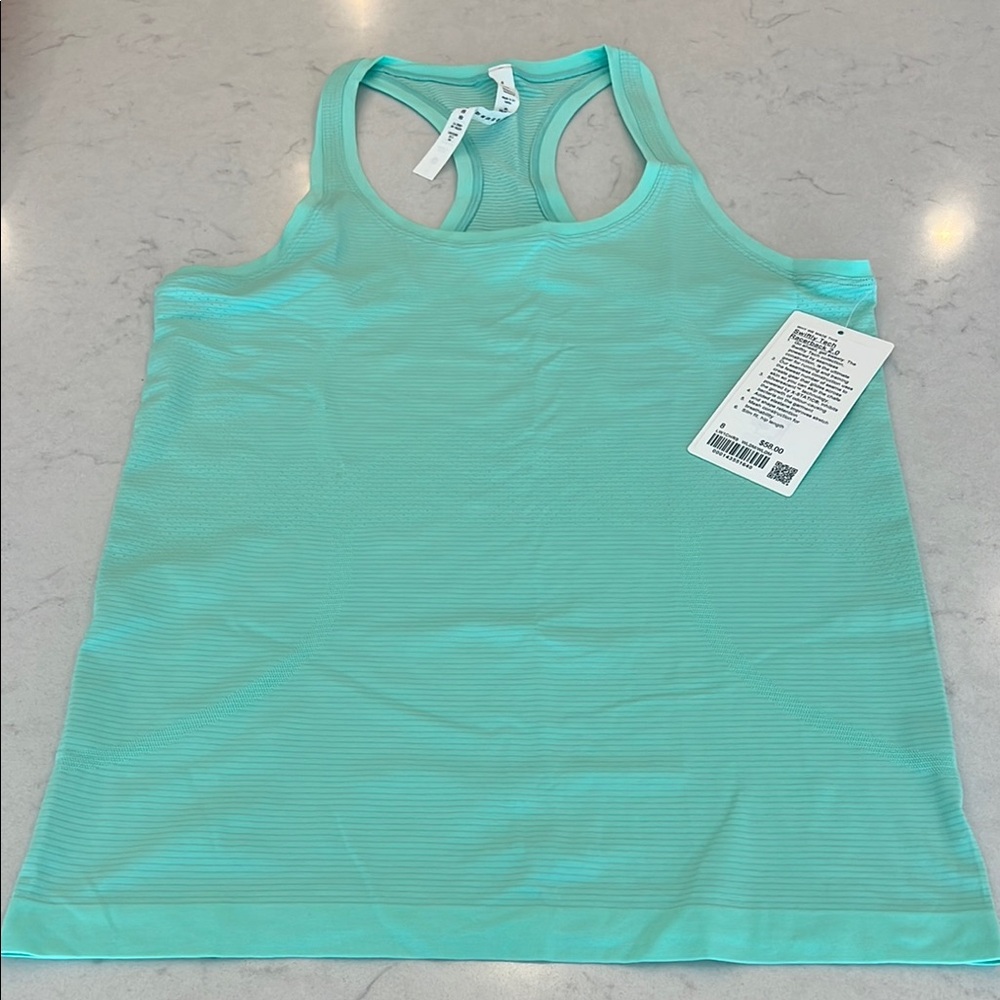 NWT Lululemon Swiftly Racerback 2.0 Tank Top, size 8, WLDM